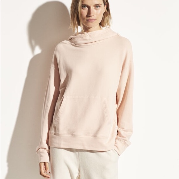 Vince Hooded pink Sweatshirt - Picture 2 of 8